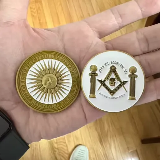 masonic challenge coins