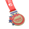 Custom Swimming Skateboarding Baseball Saint Benedict Gold Miraculous Finisher Medals