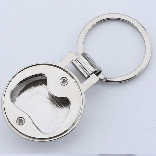 Personalized Mens Cool Bottle Opener With Keychain