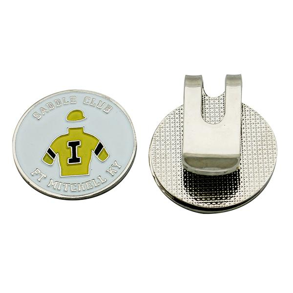 Personalized Custom Golf Hat Clip for Club