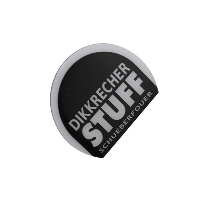 Stainless Iron Custom Logo Printing Lapel Pin With Epoxy