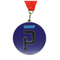 Custom Color Paste Metal Medal With Lanyard