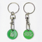 Colorful Soft Enamel Metal Trolley Coin Keychain