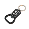 custom bottle openers keychain with smooth enamel finish and durable metal body