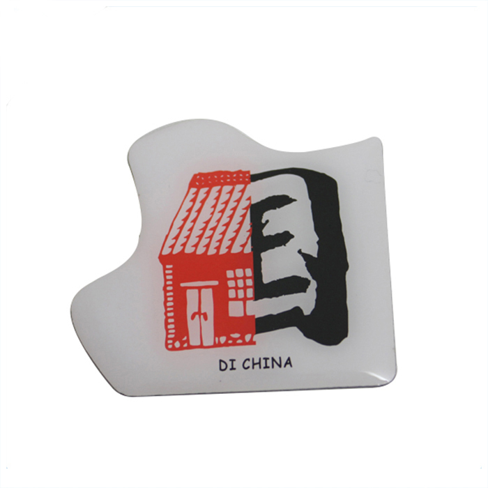 Irregular Shaped Custom Logo Offset Printing Lapel Pin