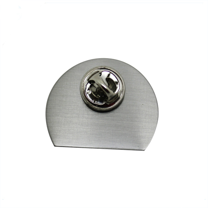 Stainless Iron Custom Logo Printing Lapel Pin With Epoxy