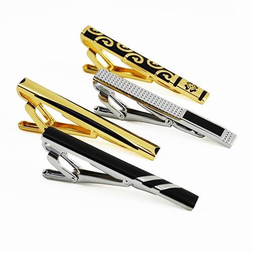 Custom Design Gold Silver Metal Tie Clip