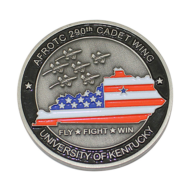 Air Force Soft Enamel Custom Metal Coin