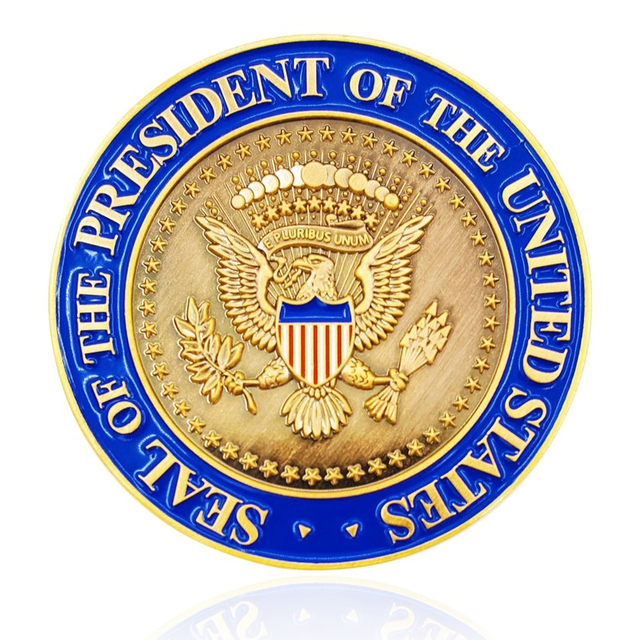 Custom Challenge Coin- Metal Enamel Coins, 3D Gold & Silver Commemorative Medallion Coins from China