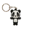 Custom Panda Soft PVC Rubber Keychain