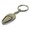 Dual-plating Custom Logo Spinning Metal Keychain