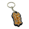 Custom Alphabet Branded Soft PVC Rubber Keychain
