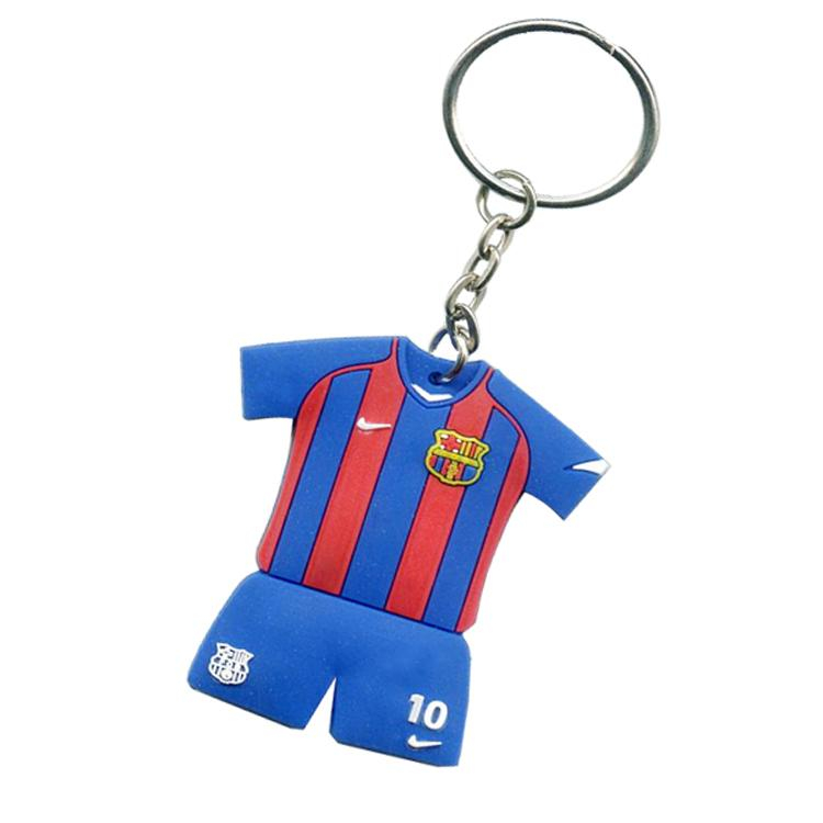 Personalized Design Jersey Soft PVC Key Chain