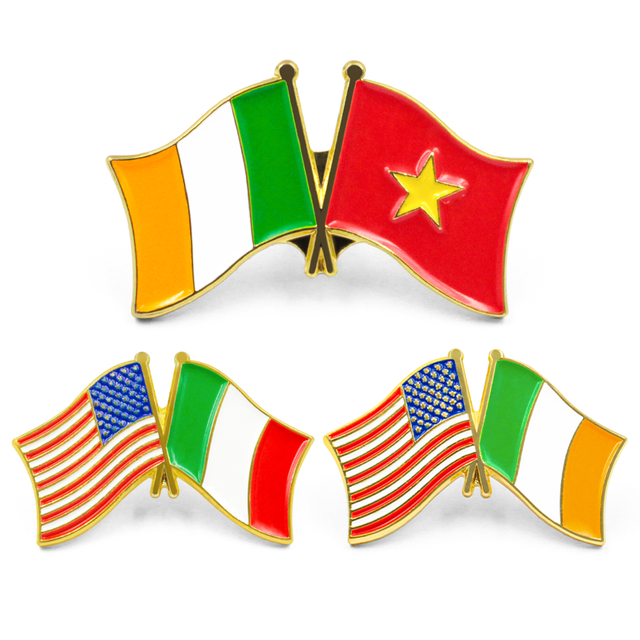 Custom Enamel Flag Pin