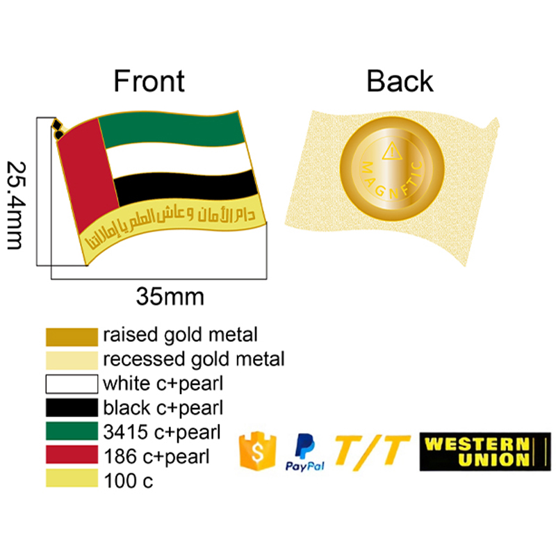Flag Pin (15)