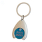 Custom Soft Enamel Metal Trolley Coin Keyring
