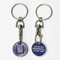 Colorful Soft Enamel Metal Trolley Coin Keychain