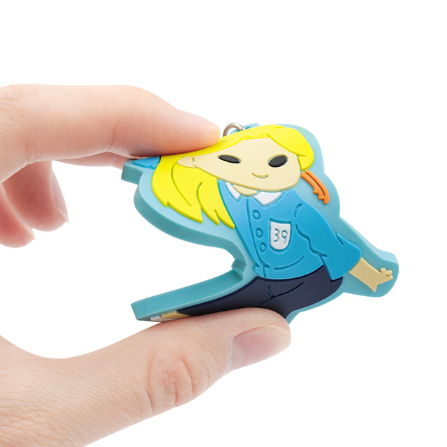 Personalised Cartoon Anime Soft PVC Keychains