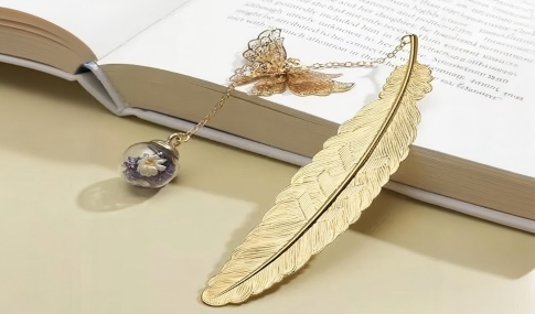 What Are Metal Bookmarks Made of