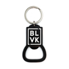 custom bottle openers keychain with smooth enamel finish and durable metal body