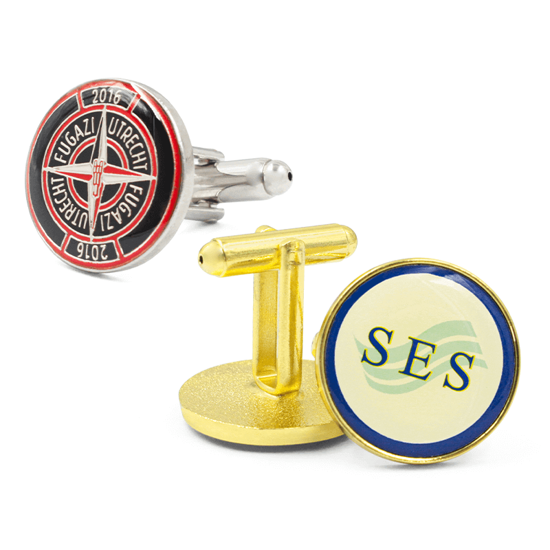 Custom Initial Bulk Metal Cufflinks