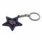Custom Logo Printed Crystal Star Metal Keychain