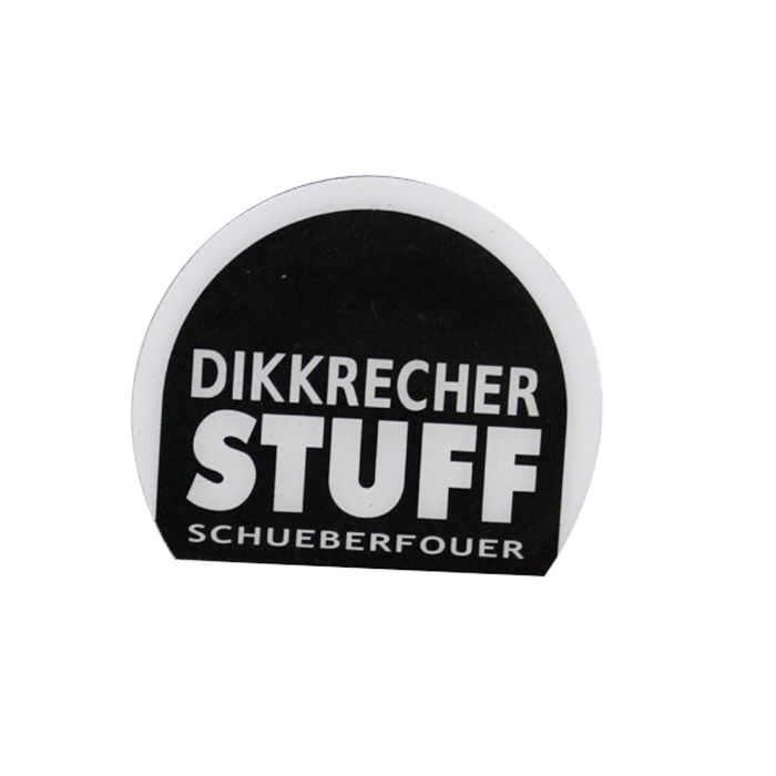 Stainless Iron Custom Logo Printing Lapel Pin With Epoxy