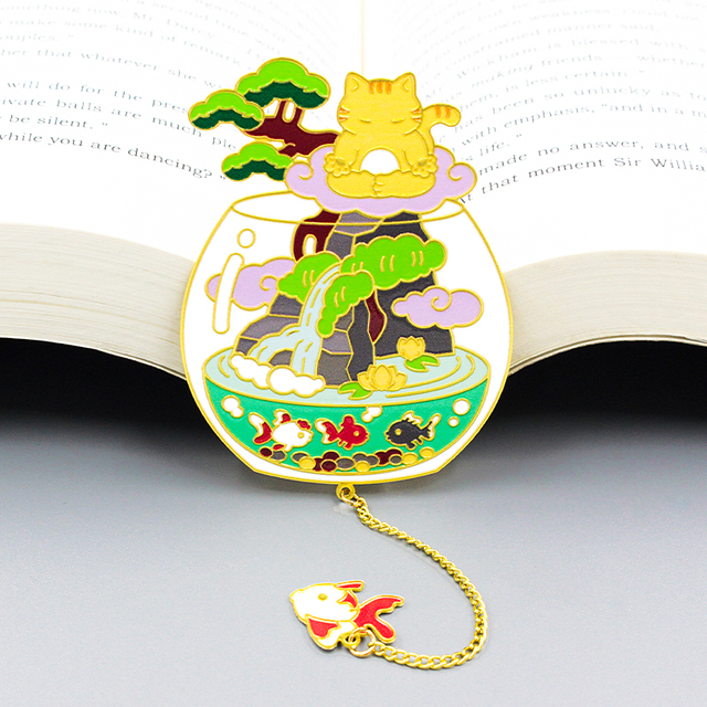 Pretty Metal Bookmarks Cute Birthday Gifts Anime Book Markers for Personalised Bookmark -custom Metal Bookmarks