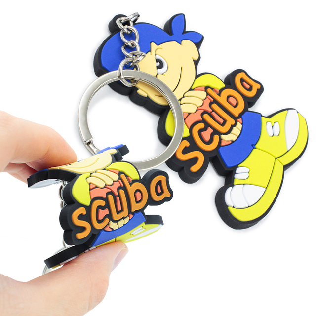 Personalized Custom Soft Rubber PVC Keychains
