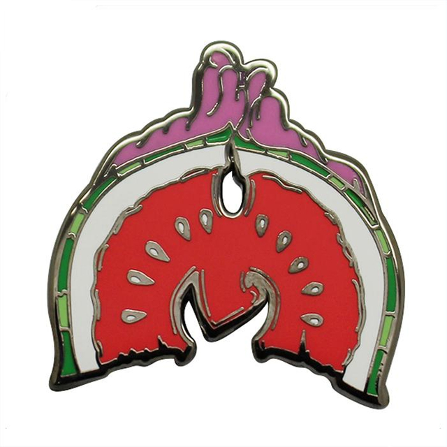 Watermelon Fruits Metal Custom Hard Enamel Pin