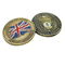 England Custom Logo Soft Enamel Metal Challenge Coin