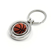  Custom Metal 3D Football Soccer Basketball Keychain 