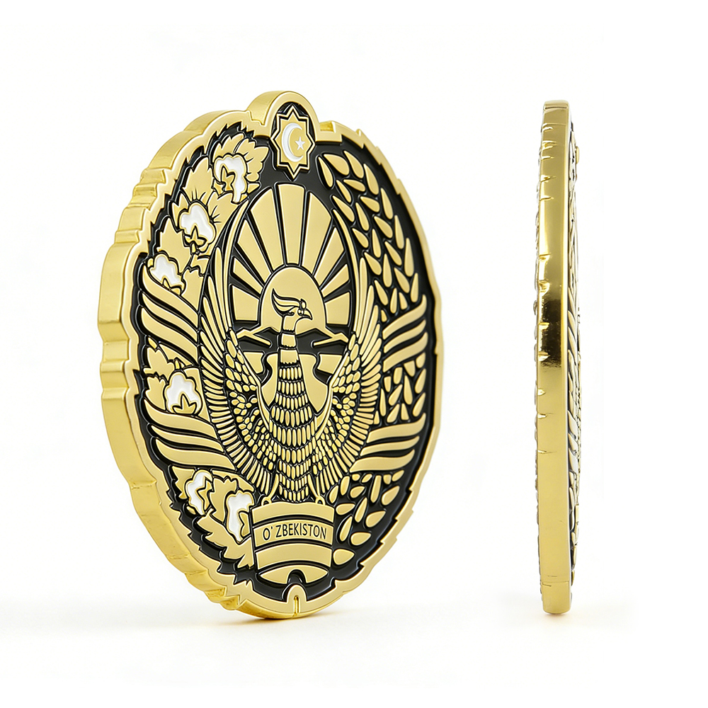 Personalized Metal Sticker Custom Metal Pin Badge