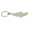 Crystal Shark Shaped Metal Bottle Opener Keychain