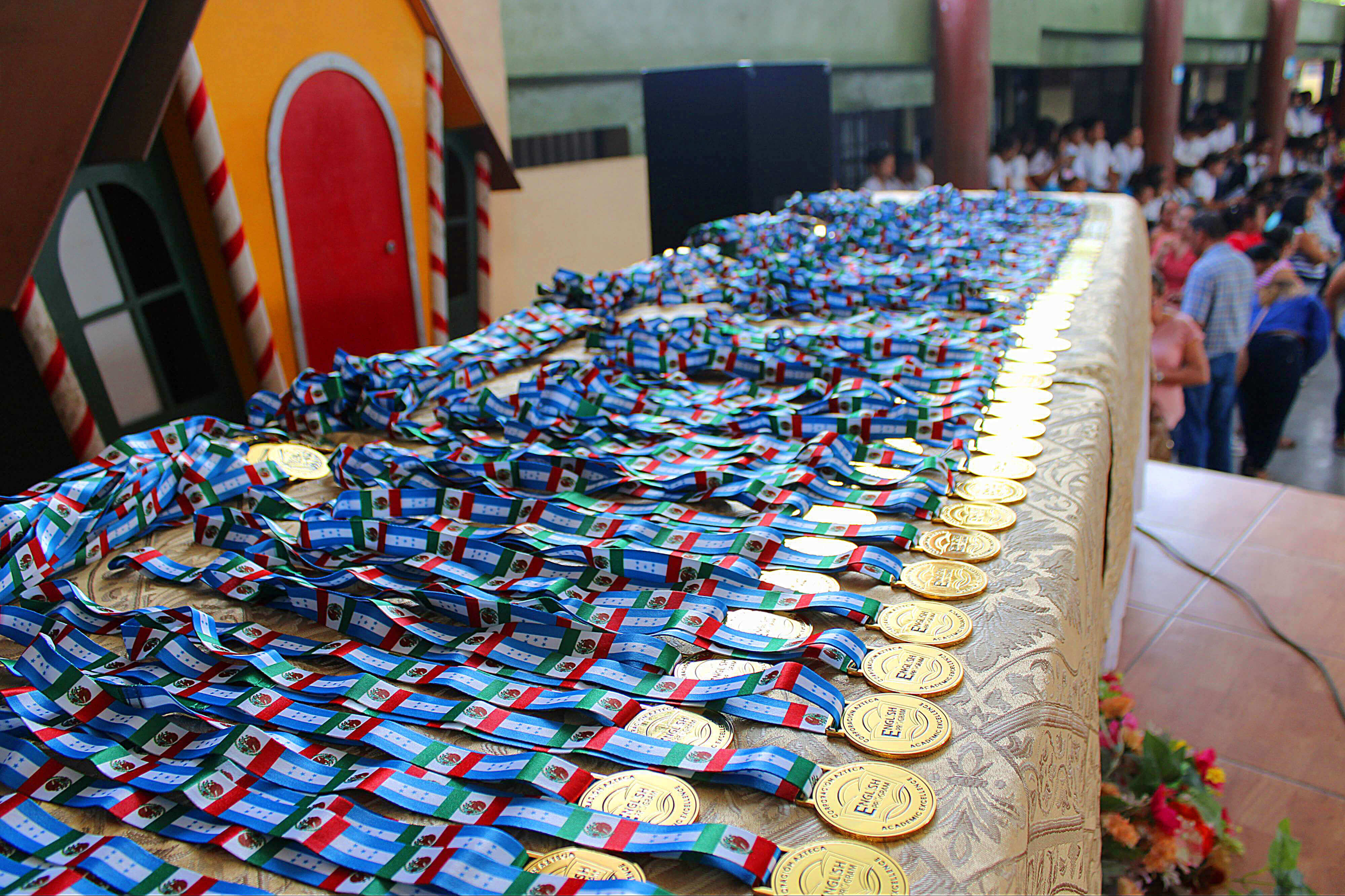 Real Customer Case about school competition medal