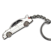 custom enamel car keychain showing precise enamel finish and durable metal body for OEM customization