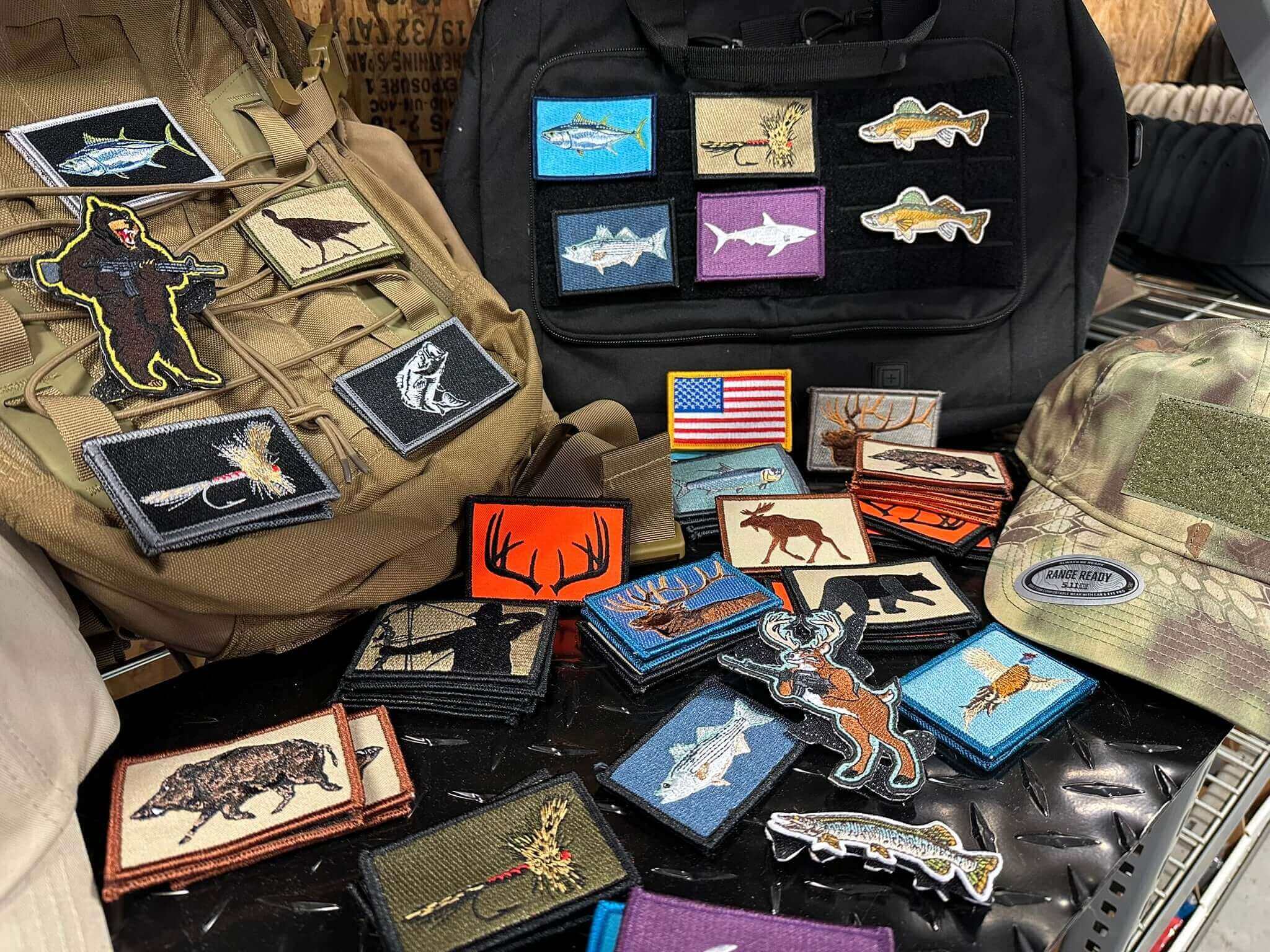 morale-patches-tactical-backpack-outdoor-fishing-designs