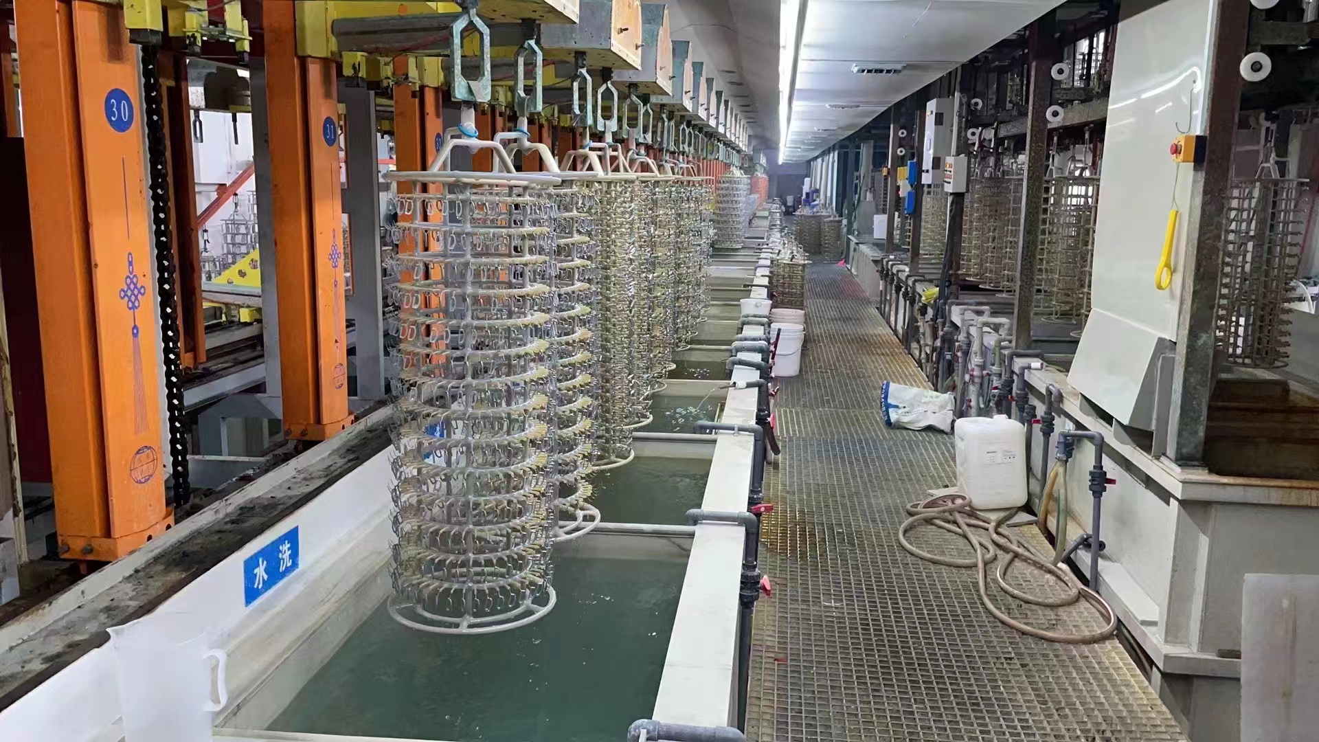 Electroplating process for custom metal crafts in gold, silver, and antique finishes.