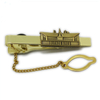 3D Antique Gold Building Metal Tie Clip