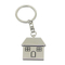 Custom Logo Engraved House Metal Key Chain