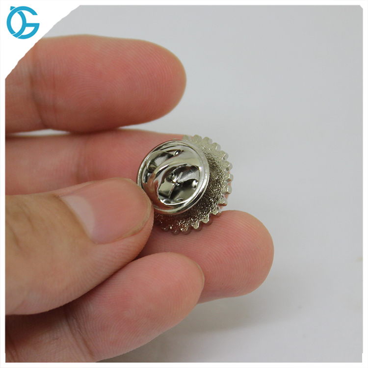 Silver Metal Custom Hard Enamel Rotary Pin