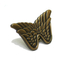 Antique Gold 3D Wing Lapel Pin