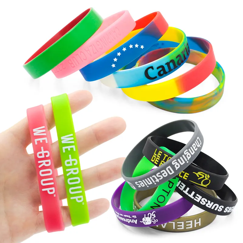custom rubber wristbands