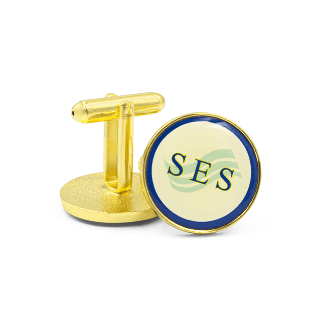 Custom Initial Bulk Metal Cufflinks