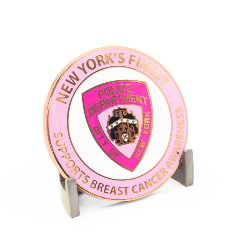 Custom Commemorative Coins - Breast Cancer