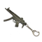 Weapon Mini Gun Model Metal Keychain