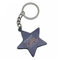 Custom Logo Printed Crystal Star Metal Keychain