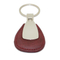 Personalized Logo Printed Blank Leather Key Ring