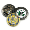 Custom challenge coins in soft enamel - law enforcement and commemorative designs collection