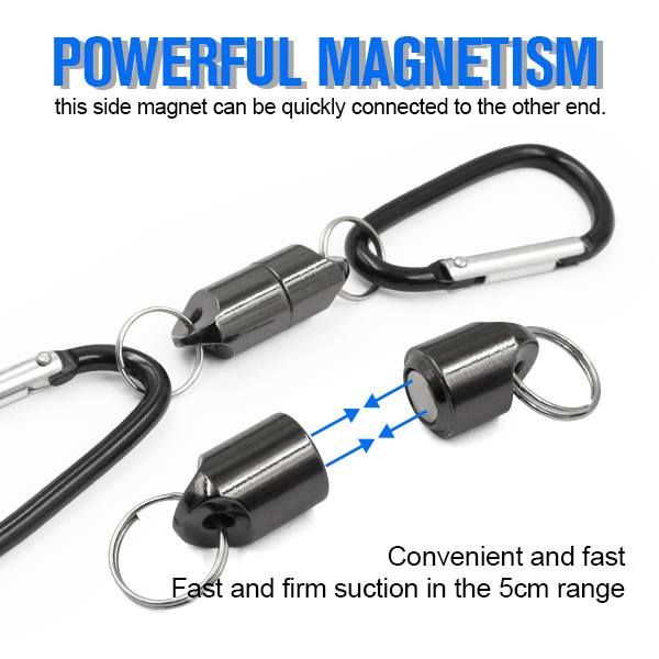 Custom Strong Couple Magnetic Quick Release Keychain 